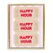 Stupell Industries Happy Hour Ticket Stubs Floating Frame By Lil' Rue